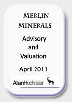Merlin Minerals, Valuation